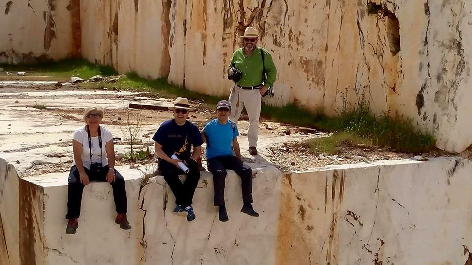 Excursión a las canteras contemporáneas del cerro de las Chozas.